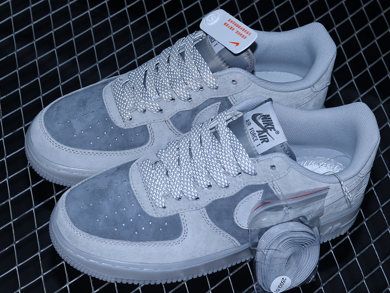 Air Force 1 Low 07 Light Grey/Grey/Light Grey 21