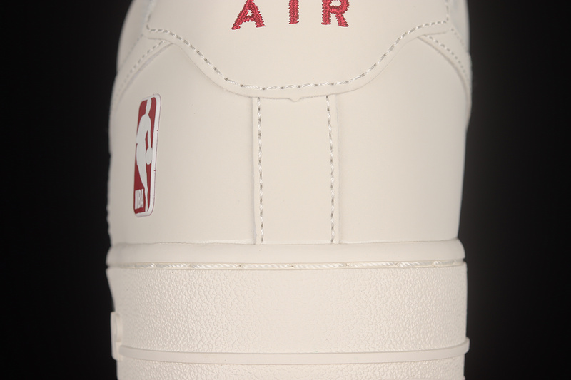 Air Force 1 Low 07 Nba Beige/Beige/Red 23