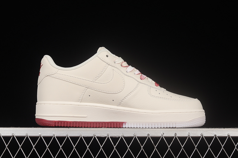 Air Force 1 Low 07 Nba Beige/Beige/Red 27