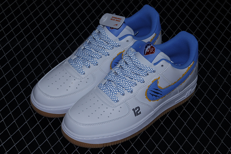 Air Force 1 Low 07 White/Blue/Yellow 7