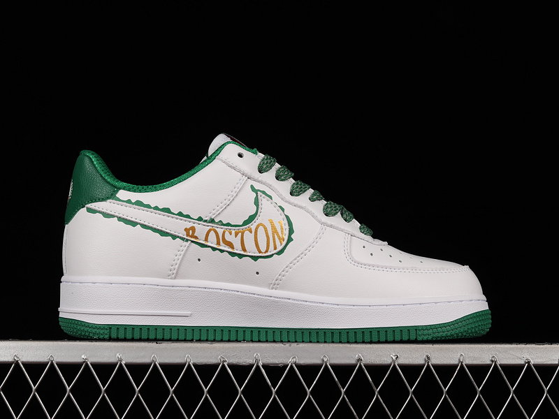 Air Force 1 Low 07 White/Gold/Green 5