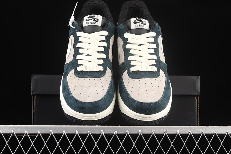 Nike Air Force 1 '07 Low Grey/White/Green 7