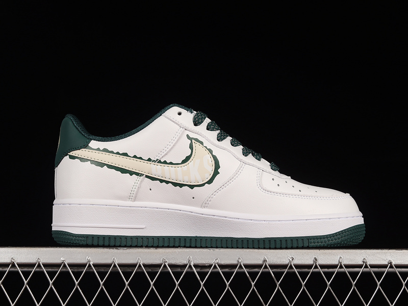 Air Force 1 Low 07 White/Dark Green/White 7