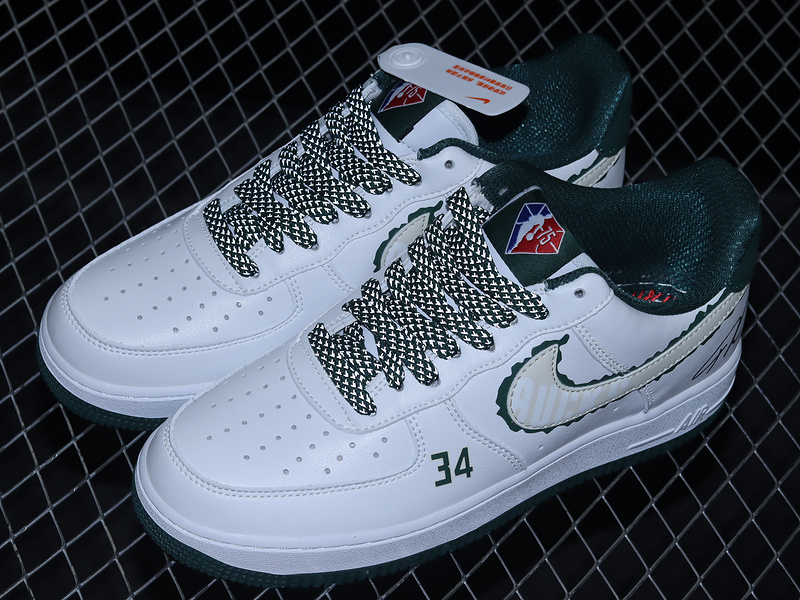 Air Force 1 Low 07 White/Dark Green/White 21