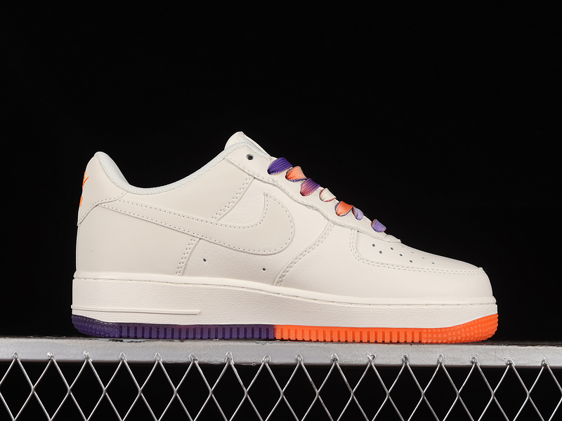 Nike Air Force 1 '07 Low Beige/Blue/Orange 17