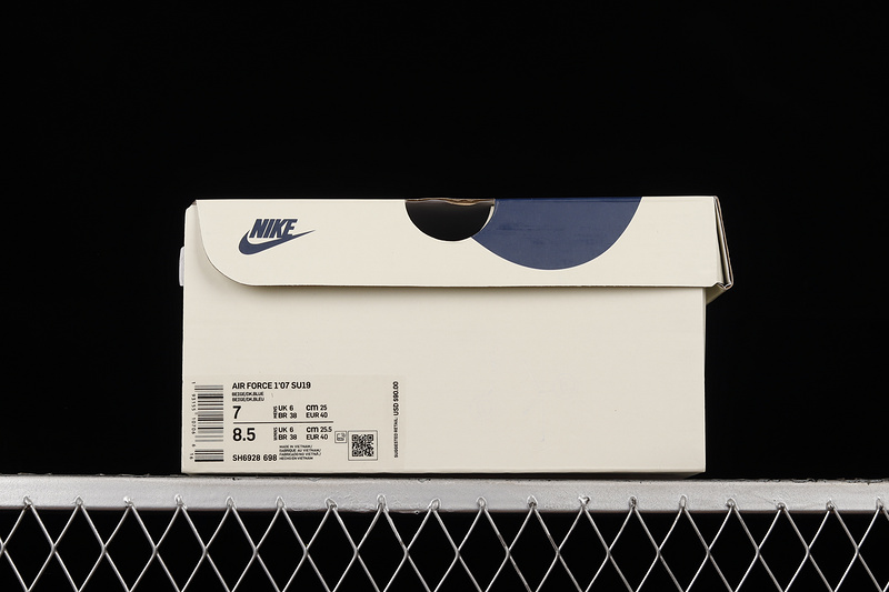 Air Force 1 Low 07 White/Black/Navy Blue 13