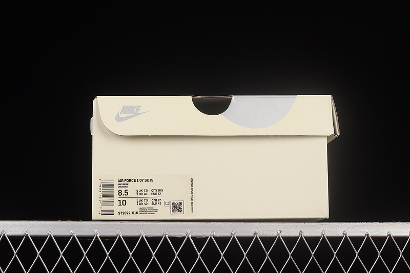 Air Force 1 Low X Stussy White/White/Light Grey 3