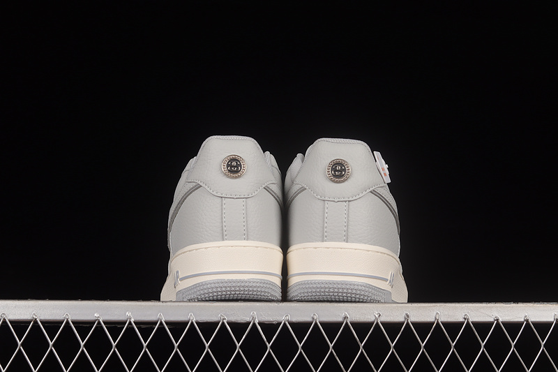 Air Force 1 Low X Stussy White/White/Light Grey 5