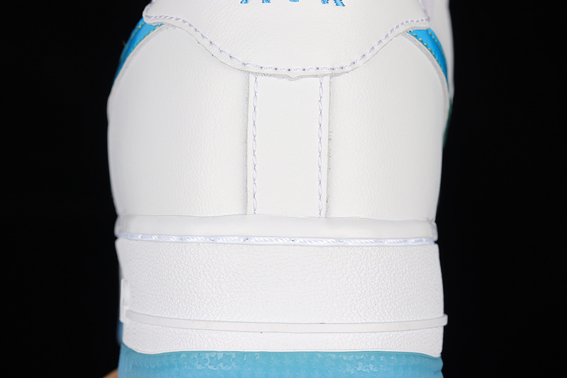 Air Force 1 Low 07 Su19 White/Fluorescent Green-Blue 29