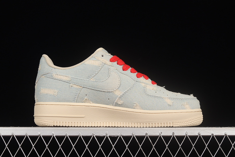 Levi's X Nike Air Force 1 '07 Low Beige/Blue/Beige 9