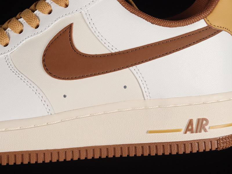 Air Force 1 Low White/Purple/Brown 13