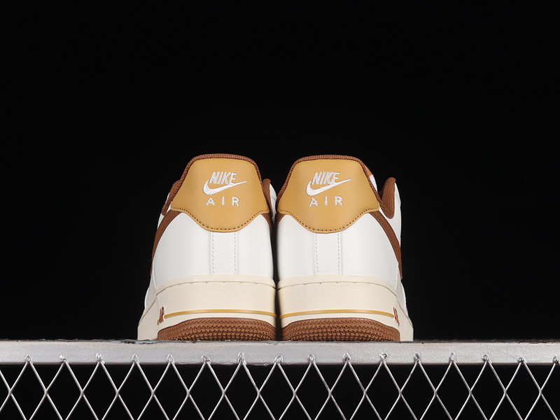 Air Force 1 Low White/Purple/Brown 15