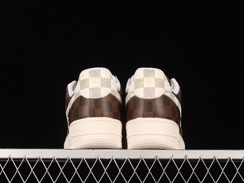 L*V X Air Force 1 Low Brown/Beige/White 11