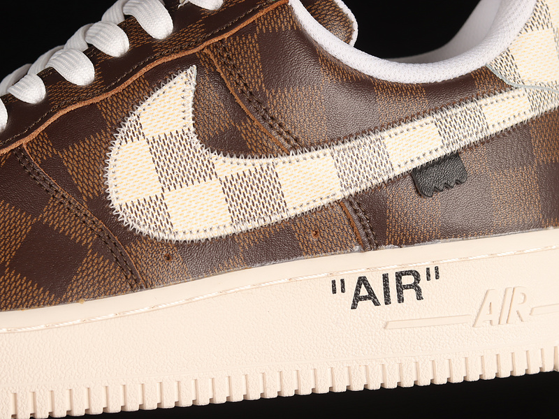 L*V X Air Force 1 Low Brown/Beige/White 19