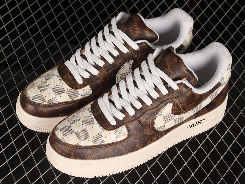 L*V X Air Force 1 Low Brown/Beige/White 25