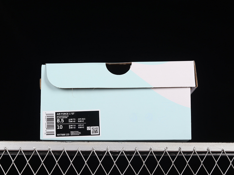 Air Force 1 Low 07 Light Blue/White/Black 15