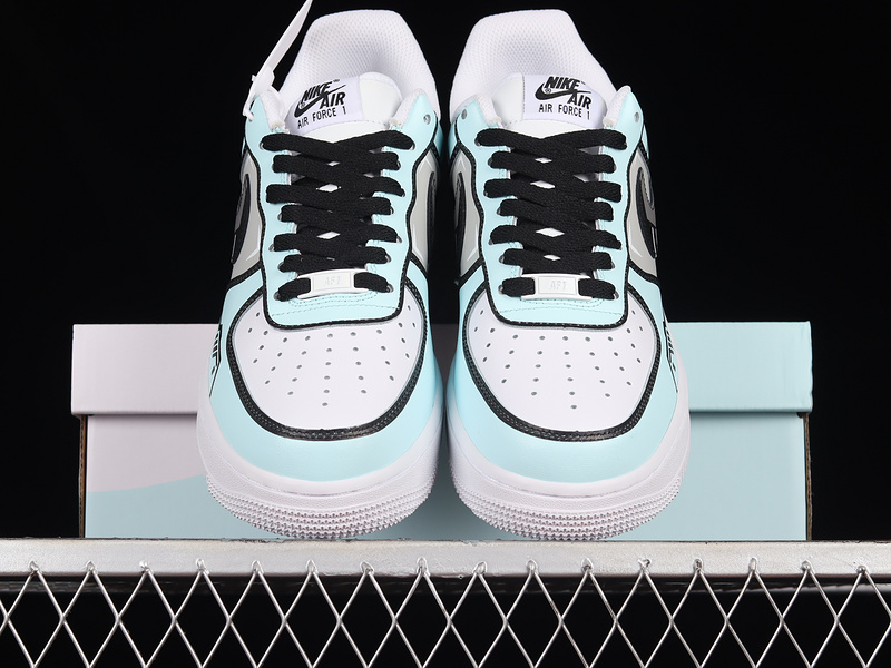 Air Force 1 Low 07 Light Blue/White/Black 23