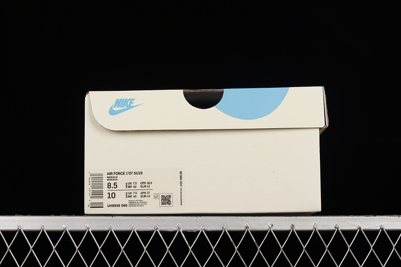 Air Force 1 Low 07 Su19 White/White/Sky Blue 23