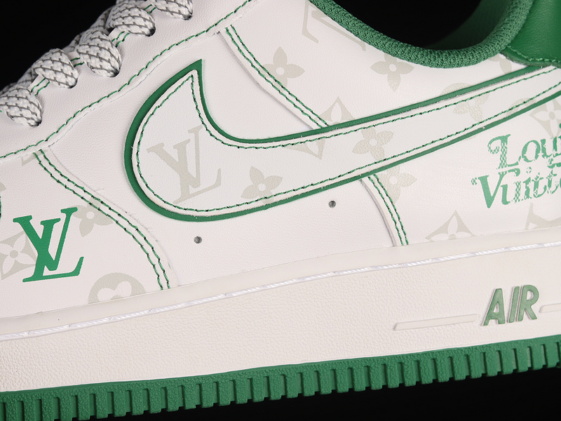 L*V X Air Force 1 Low 07 White/Green/Light Grey 5