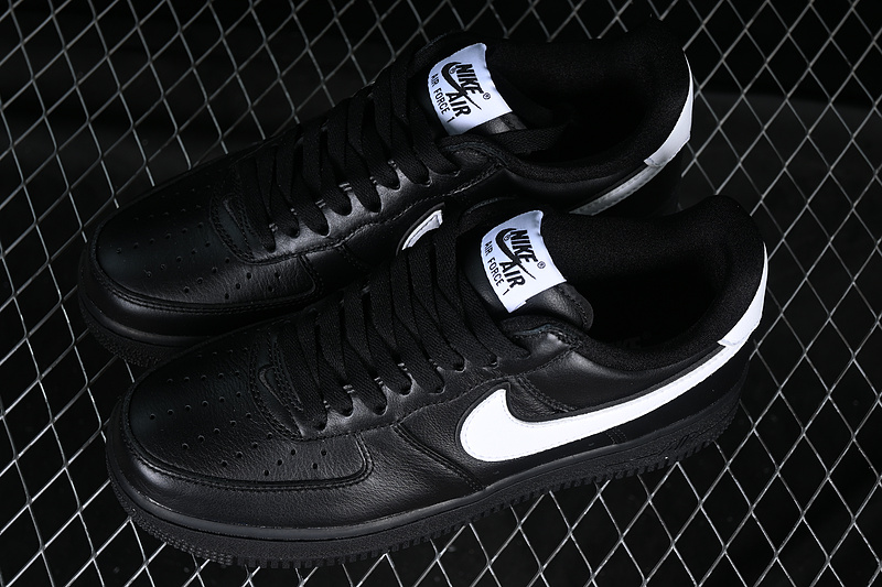 Air Force 1 Low Retro Qs Black/White/Black 13