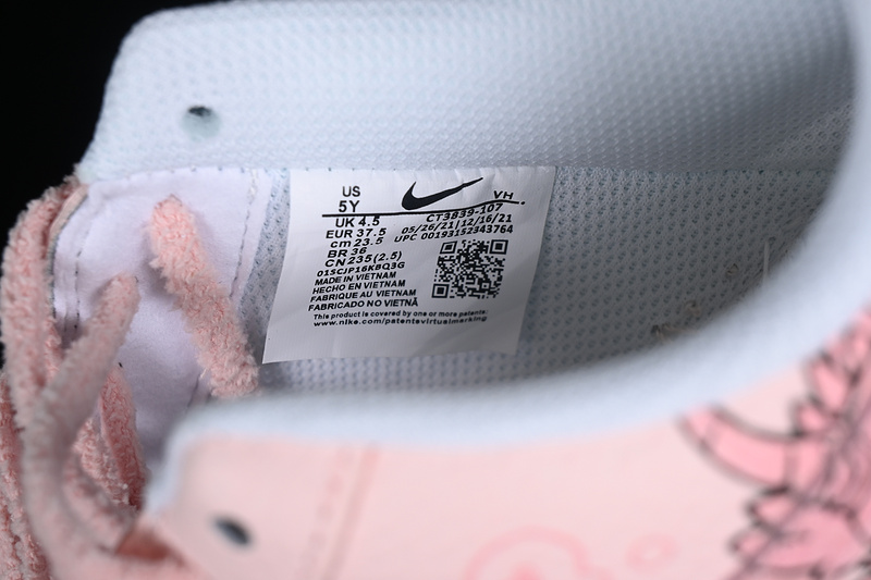 Nike Air Force 1 '07 Low Cny White/Pink Foam 21