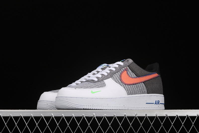 Air Force 1 Low Recycled Jerseys Pack Grey/White/Sport Red/Electric Green 11