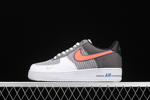 Air Force 1 Low Recycled Jerseys Pack Grey/White/Sport Red/Electric Green 19