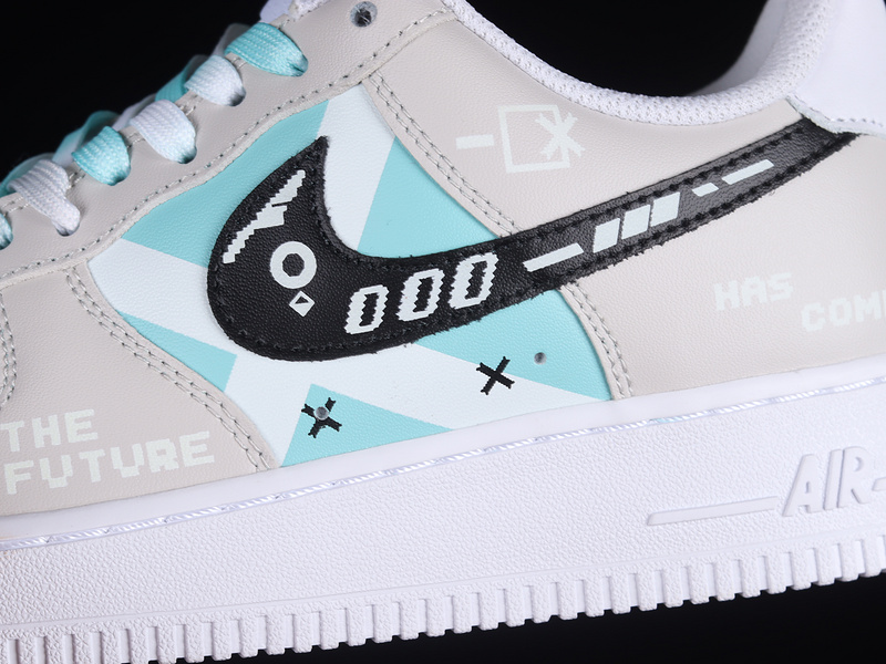 Nike Air Force 1 '07 Low Ps5 Sky Blue/White/Black 7