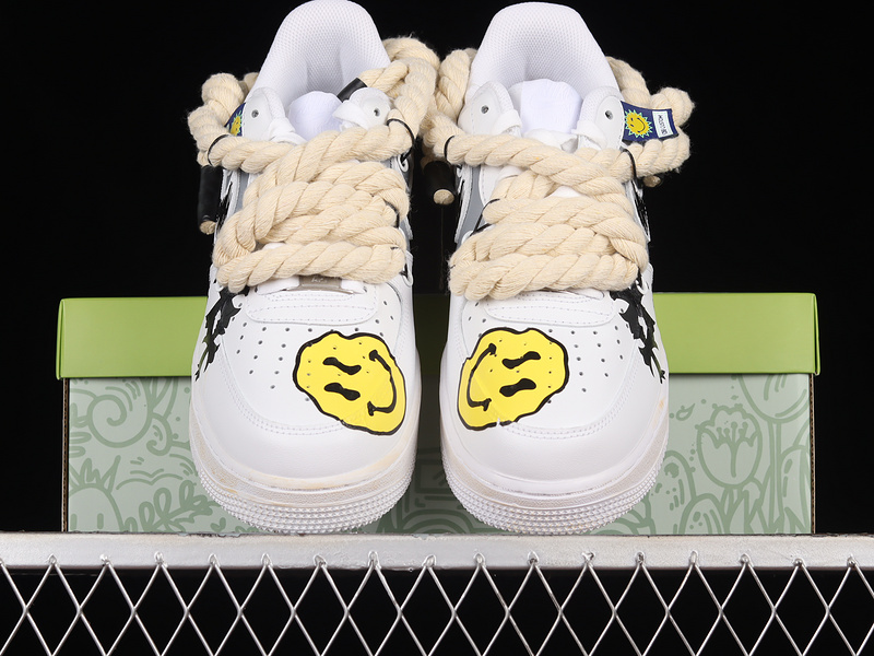 Air Force 1 Low 07 White/Grey/Yellow-Black 29