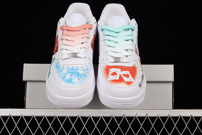 Air Force 1 Low 07 White/Multi-Color/Sky Blue 27