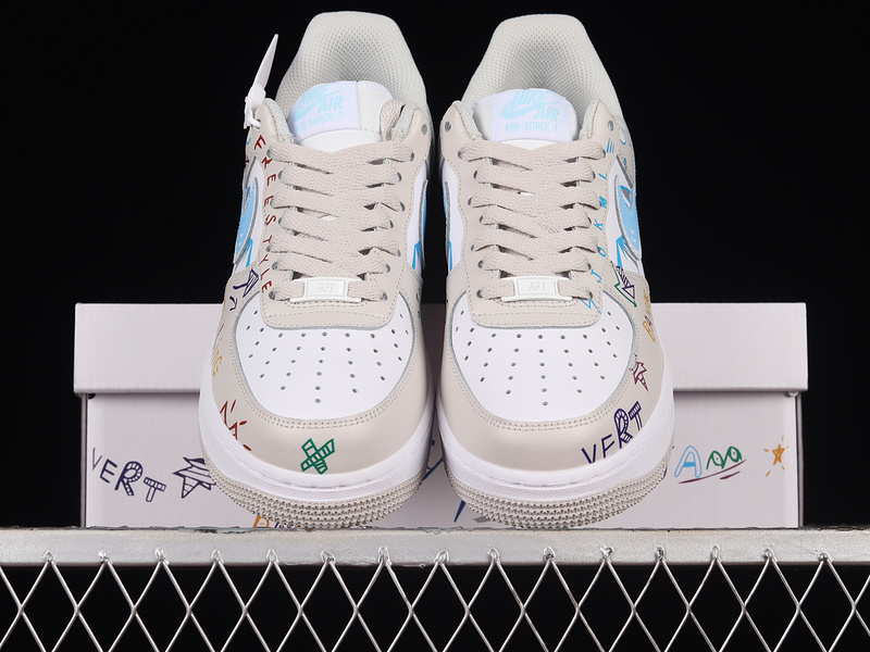 Air Force 1 Low 07 White/Light Grey/Multi-Color 25