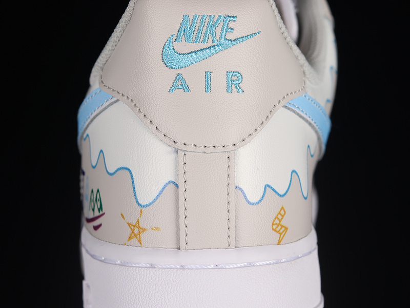 Air Force 1 Low 07 White/Light Grey/Multi-Color 29