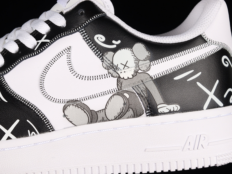 Kaws X Air Force 1 Low 07 White/Black-Grey 23