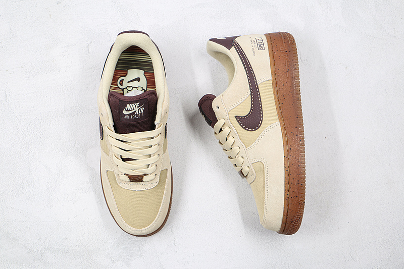 Air Force 1 Low Coffee Beach/Grain/Pale Ivory/Mahogany 7