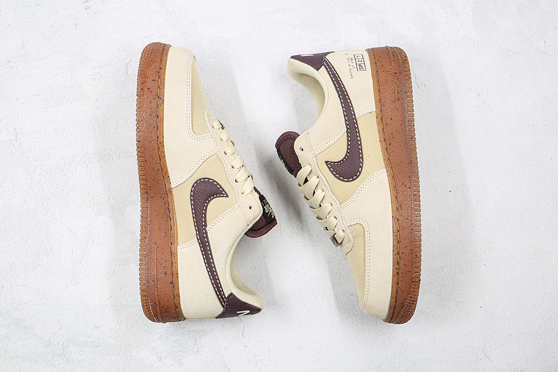 Air Force 1 Low Coffee Beach/Grain/Pale Ivory/Mahogany 11