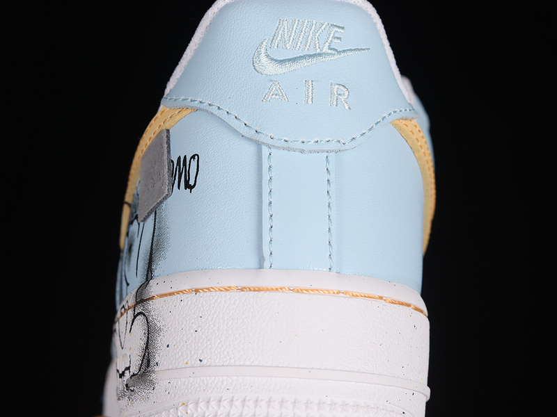 Air Force 1 Low 07 Light Blue/Grey/Yellow 7