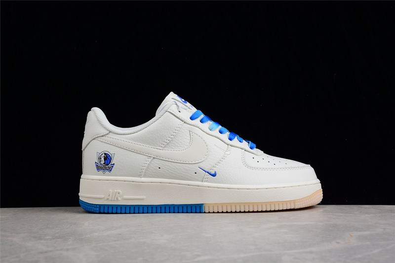 Air Force 1 Low 07 Dallas Mavericks White/White/Blue 13