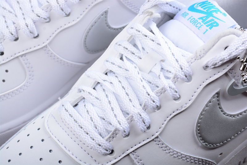 Air Force 1 Low White/Laser Blue/Reflect Silver/Metallic Silver 7