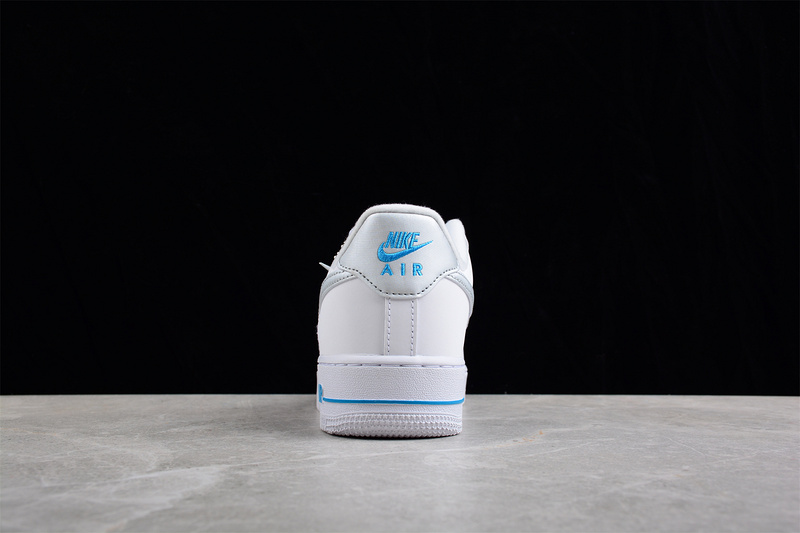 Air Force 1 Low White/Laser Blue/Reflect Silver/Metallic Silver 13