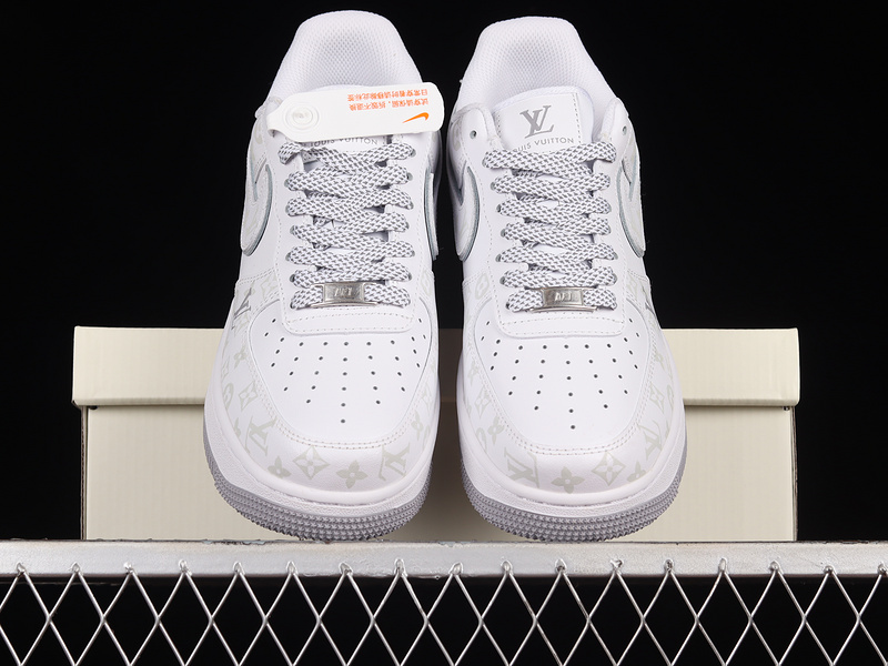 L*V X Air Force 1 Low 07 White/Light Grey/White 3