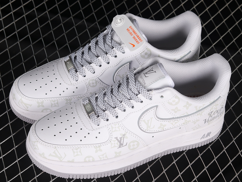 L*V X Air Force 1 Low 07 White/Light Grey/White 5