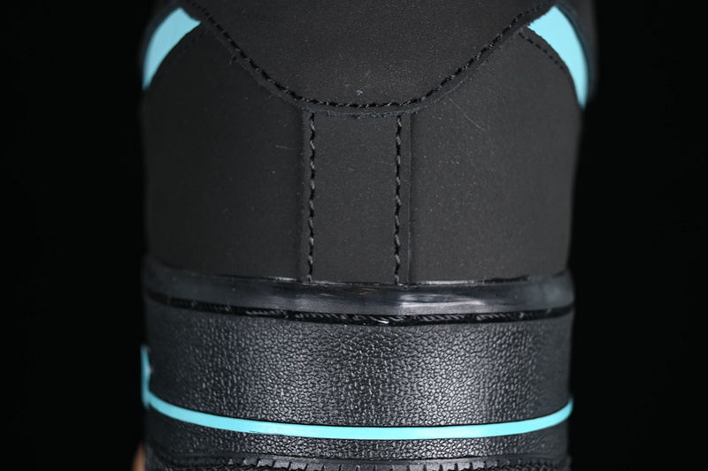 Air Force 1 Premium Black/Tiffany Color 9