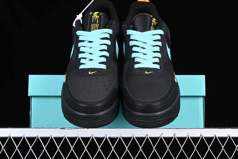 Air Force 1 Premium Black/Tiffany Color 11