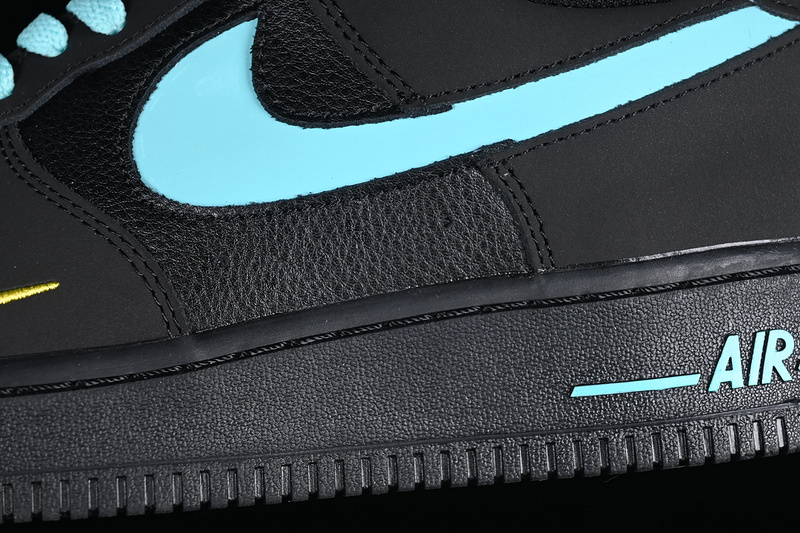 Air Force 1 Premium Black/Tiffany Color 13