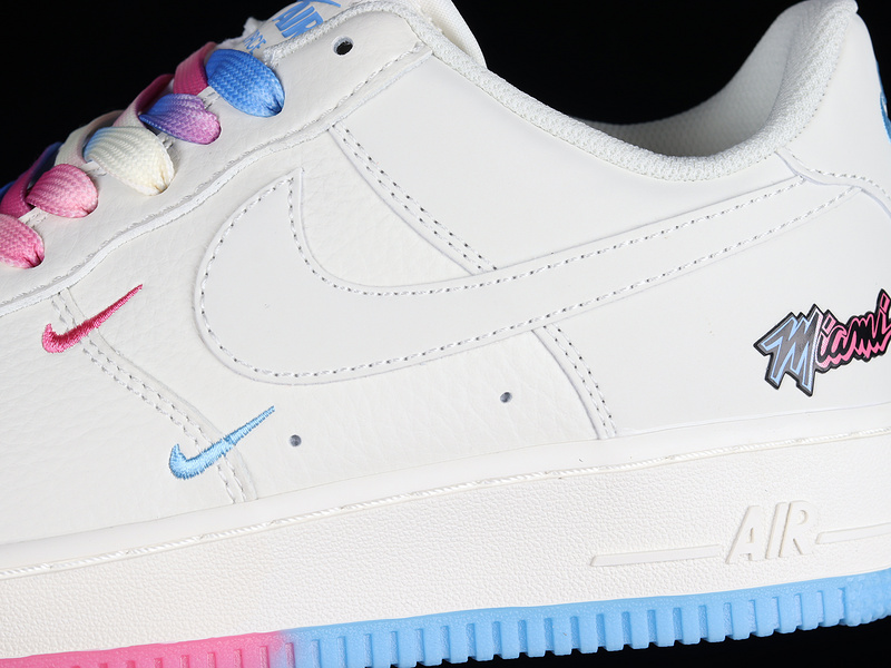 Air Force 1 Low 07 Su19 Miami White/Blue/Pink 13