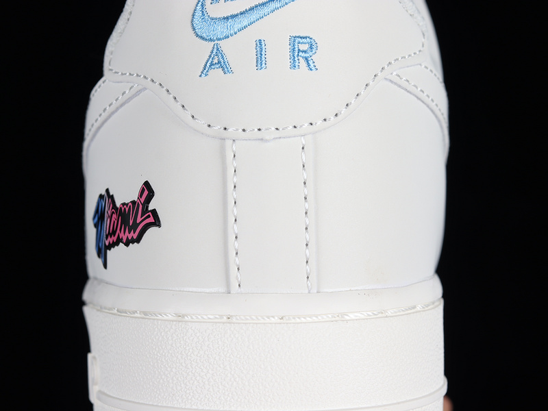 Air Force 1 Low 07 Su19 Miami White/Blue/Pink 17