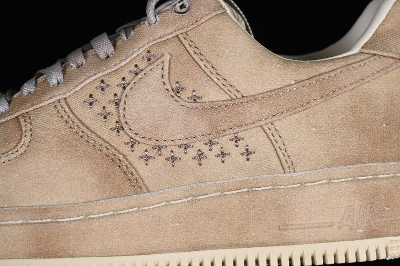 Nike Air Force 1 '07 Low Nai Ke Cha Brown/Grey 9