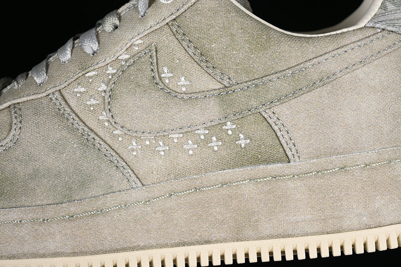 Nike Air Force 1 '07 Low Nai Ke Cha Green/Grey 23