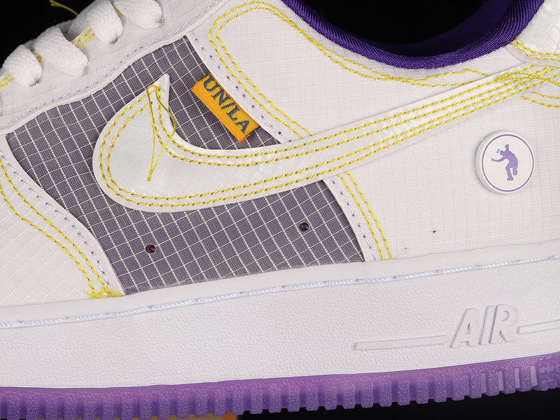 Air Force 1 Low 07 Court Purple/White/Opti Yellow 25