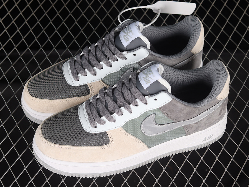 Nike Air Force 1 '07 Low Green/Grey/Brown 3